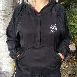 Black Peloton | Lululemon 1/2 Zip Hoodie